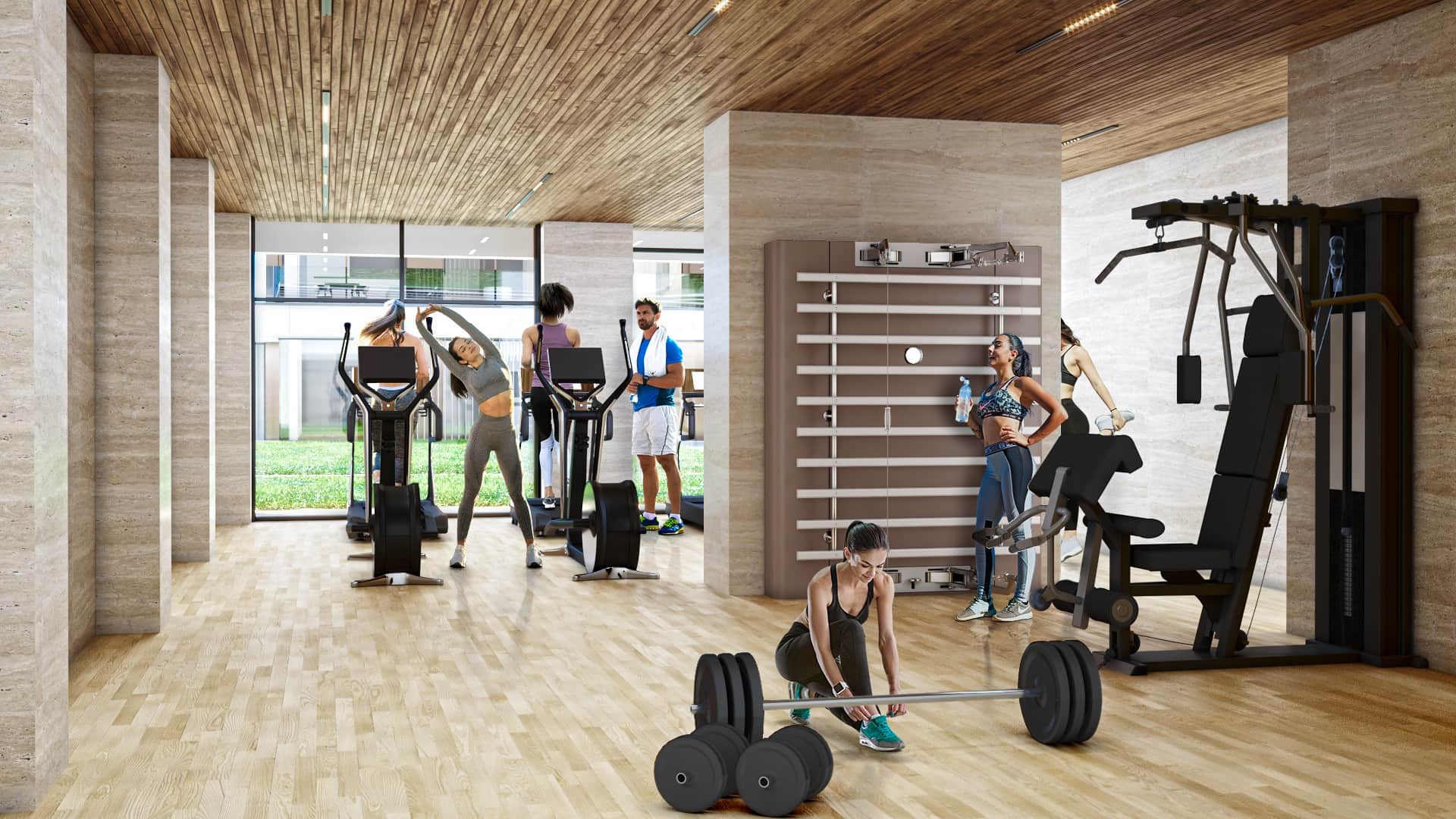 State-of-the-art fitness center gym Liberty 1 Yerevan